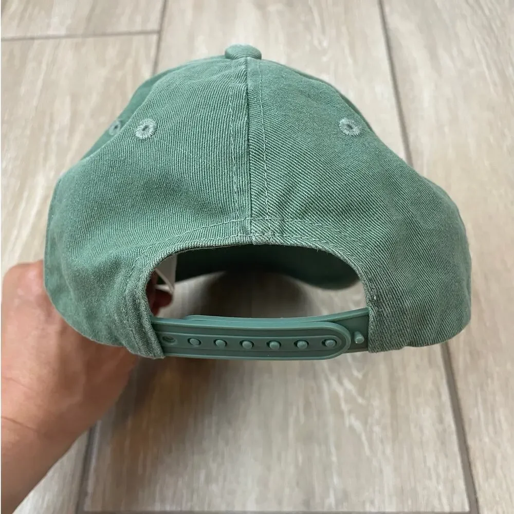 H&M LEGO Jurassic World Kids Snapback Hat Green Embroidered Logo Cap Size 5-7